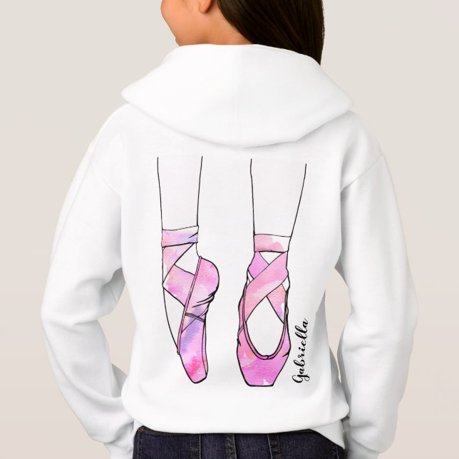 Hot Pink Personalized Ballet (Back)
