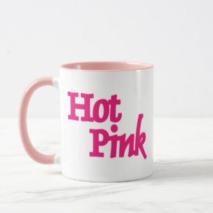 Hot Pink pink combo mug