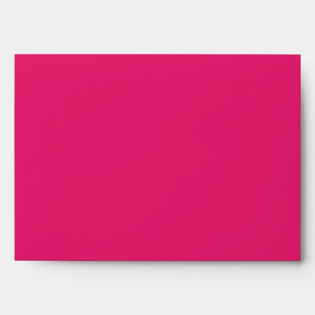Hot Pink / Pink Greeting Card Envelope (Front)