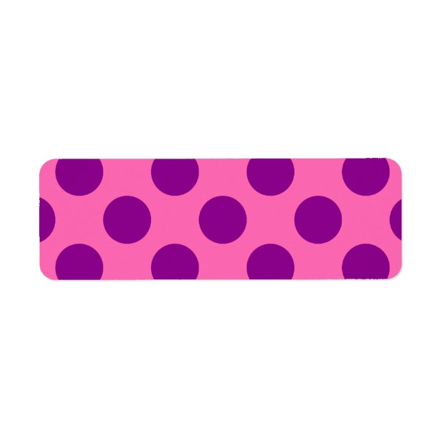Hot Pink Polka Dots (Front)