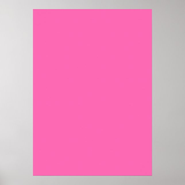 Hot Pink Poster (Front)