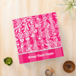 Hot Pink Raspberry Binder With Stripes<br><div class="desc">Hot Pink Raspberry Binder With More Stripes</div>