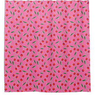 Hot Pink Retro Berry Cherry