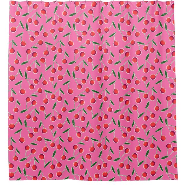 Hot Pink Retro Berry Cherry (Front)