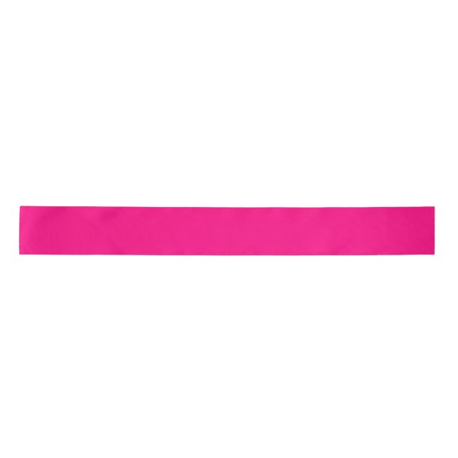 Hot Pink Ribbon Satin Ribbon (Front)