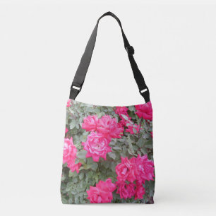 Hot Pink Rose Tote Bag