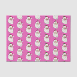 Hot Pink Santa Tissue Paper