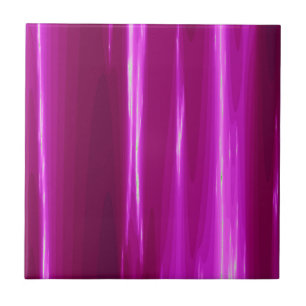 Hot Pink simple Design Tile