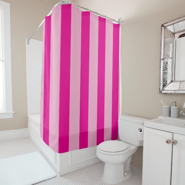 HOT PINK SIMPLE STYLISH MODERN CUSTOMIZED BATHROOM (In Situ)