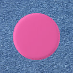 Hot Pink Solid Color 1 Inch Round Button<br><div class="desc">Hot Pink Solid Color</div>