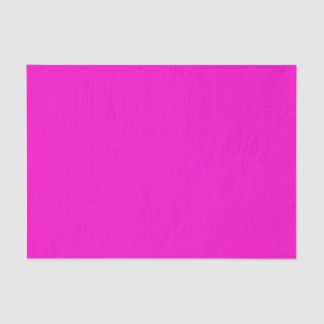 Hot Pink Solid Colour Tissue Paper (Front)