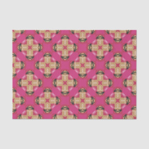 Hot Pink Southwestern Tissue Paper from Dismal