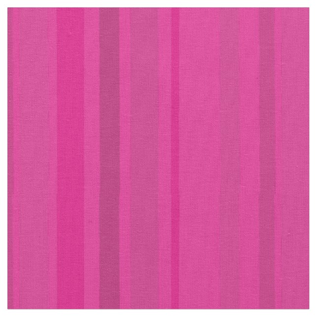 Hot Pink Stripes Fabric (Close Up)