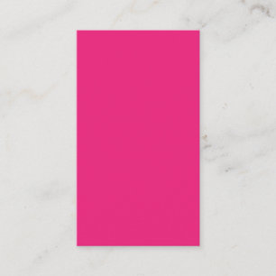 Hot Pink Wedding Bold Solid Colour Invite
