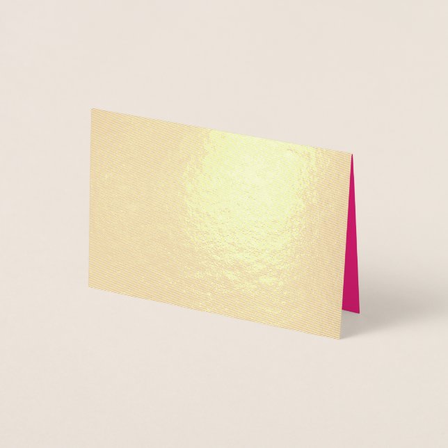 Hot Pink Wedding | Bold Solid Colour Invite (Front)