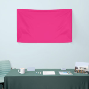 Hot Pink Wedding   Bold Solid Colour Invite Banner