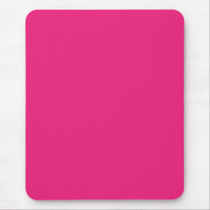 Hot Pink Wedding   Bold Solid Colour Invite Mouse Pad