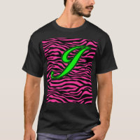 HOT PINK ZEBRA GREEN J
