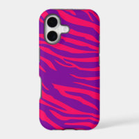 Hot Pink Zebra iPhone 5 Mate Barely There™ Case