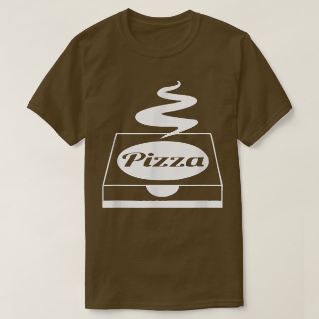 Hot Pizza Delivery Box  T-Shirt (Design Front)