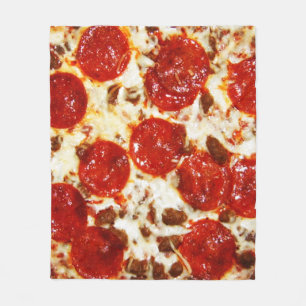 Hot Pizza Meme Blanket