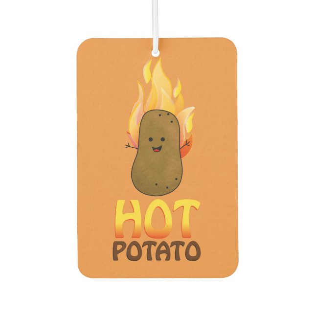 Hot Potato Air Freshener (Front)