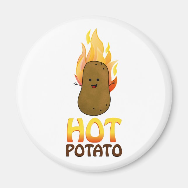 Hot Potato Magnet (Front)