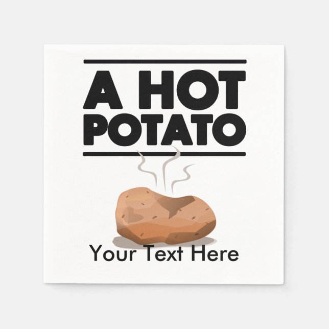 Hot Potato Napkin (Front)