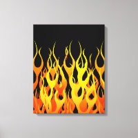 Hot Racing Flames Graphic