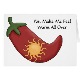 Hot Red Chili Pepper - Love