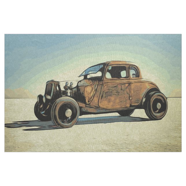 Hot Road Car Fabric (Yard)