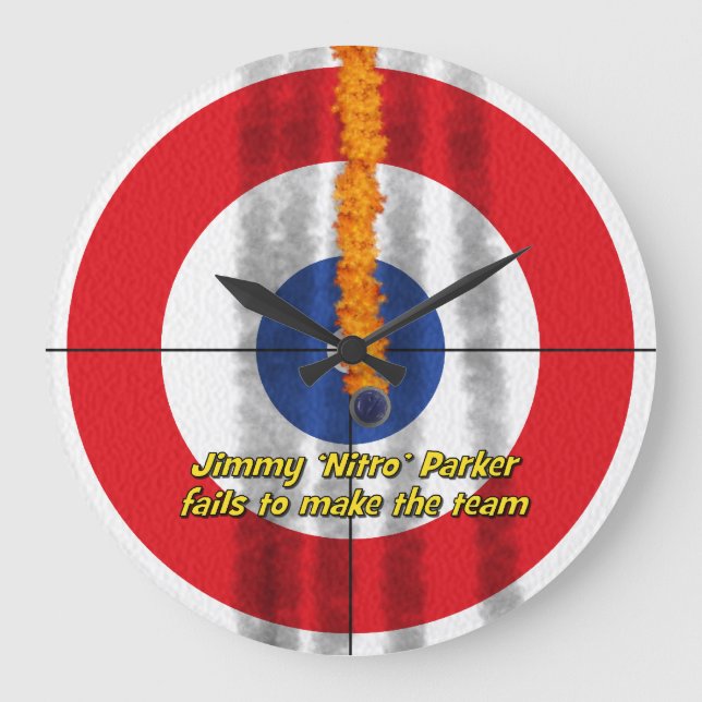 Hot Rocks 'Nitro' Horloge de Curler - Rouge (Recto)