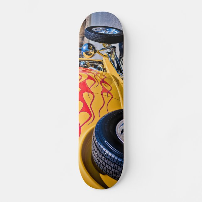Hot Rod 6 Flame Job Deck Skateboard (Front)