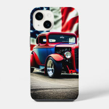 Hot Rod and American flag