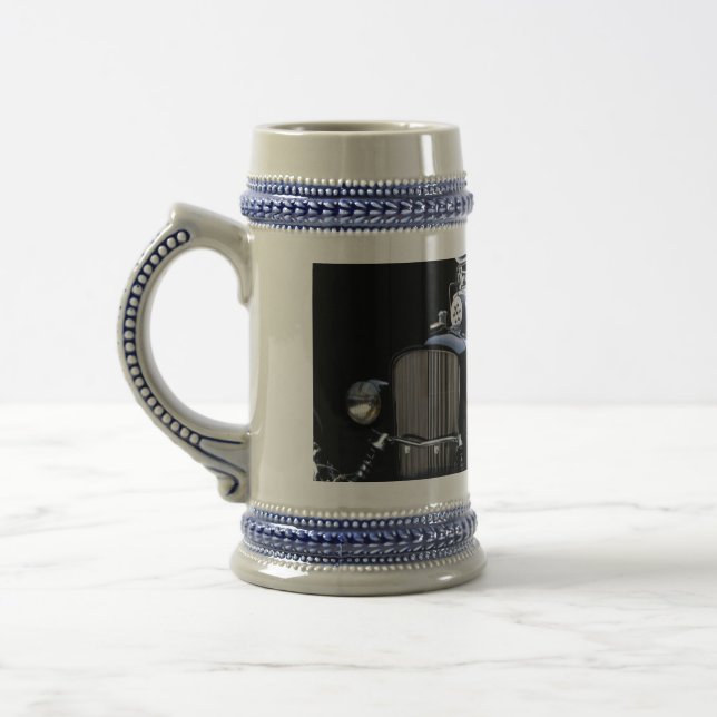 Hot rod beer stein (Left)