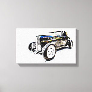 Hot Rod Canvas Print