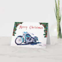 Hot Rod Christmas Card