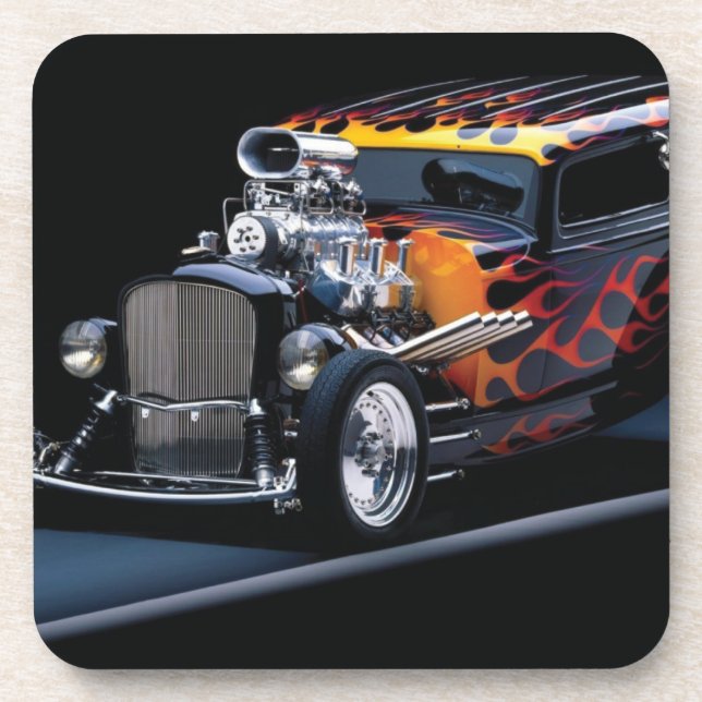 Hot rod coaster (Front)