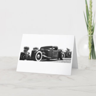 Hot Rod Dreams Birthday Card