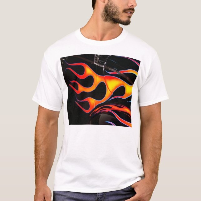 Hot Rod Flames T-Shirt (Front)