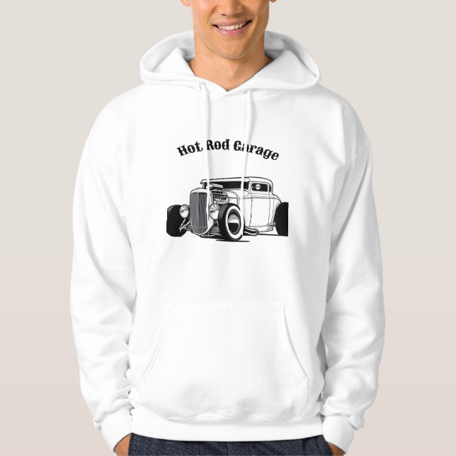 Hot Rod Garage Hoodie (Front)