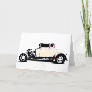 Hot Rod Greeting Card