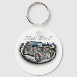 Hot Rod Keychain