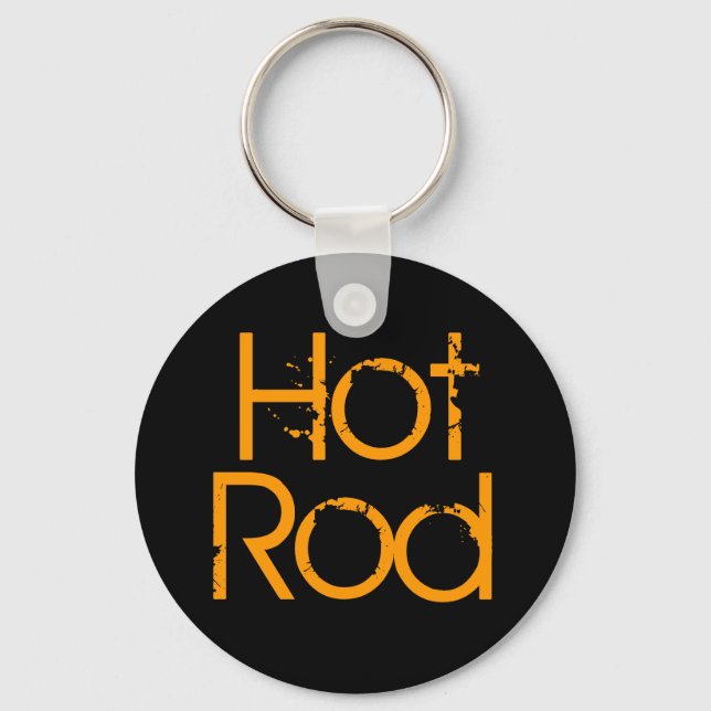 Hot Rod Keychain (Front)