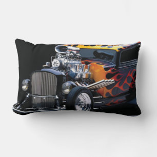 Hot rod lumbar pillow