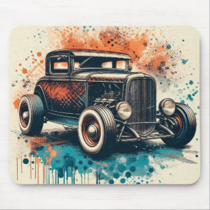 Hot Rod Mouse Pad