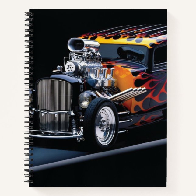 Hot rod notebook (Front)