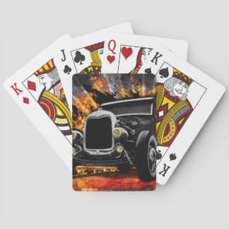 hot rod playing cards