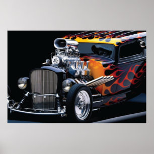 Hot rod poster