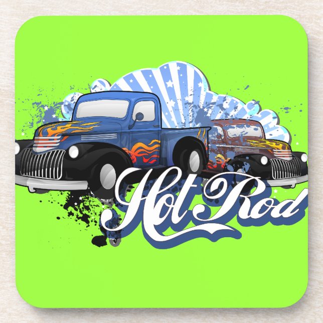 Hot Rod Racing Coaster (Front)